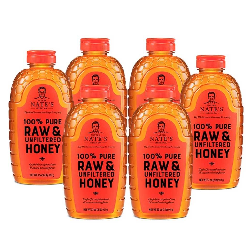 Nate's-100%-Pure,-Raw-&-Unfiltered-Honey