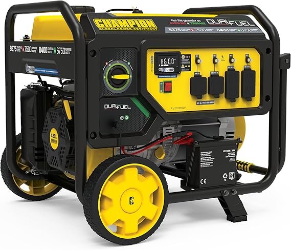 Champion 7500-Watt Dual Fuel Generator