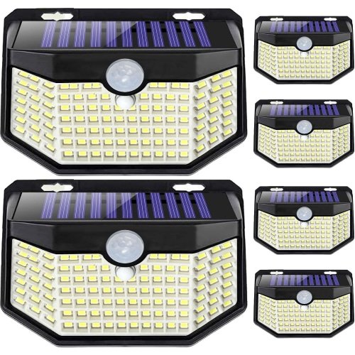Solar-Motion-Sensor-Lights-(Outdoor,-Waterproof)