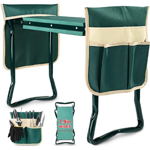 KVR-Upgraded-Garden-Kneeler-and-Seat-with-Thicken-&-Widen-Soft-Kneeling-Pad
