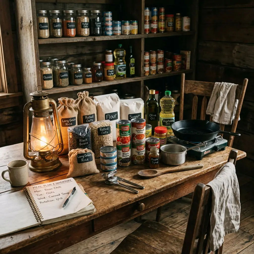 Build-food-storage-around-real-meals,-not-fantasy-rations