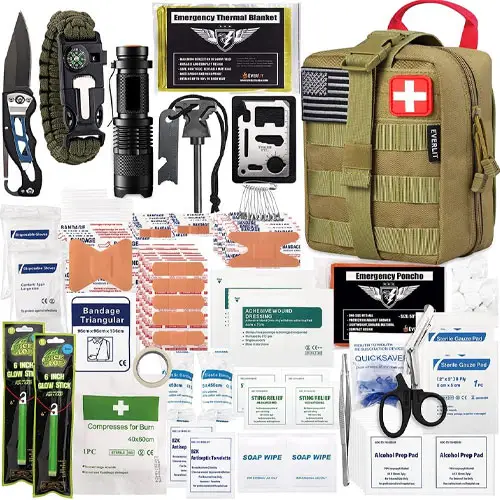 EVERLIT-250-Pieces-Survival-First-Aid-Kit