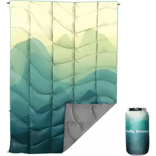 Outdoor-Puffy-Camping-Blanket