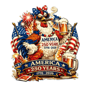 Patriotic Rooster