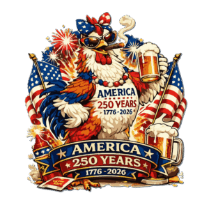 Patriotic Rooster